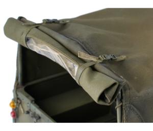 Capote souple intégrale KUDU™ et arceau (vert) pour Land Rover Series 109 (vert) BOOM RACIND BRX02392G