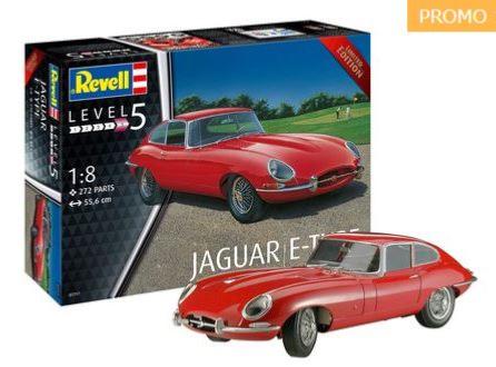 Jaguar E-Type 1/8 édition limitée - Revell 07717