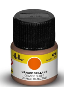 Heller Peinture Acrylique Orange 12ML 9018