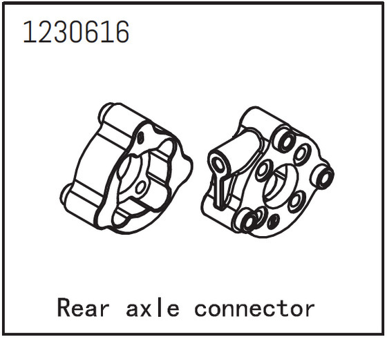 Connexion de l'essieu arrière