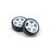 Pneus Montes-Colles Drift FZ02 5-Spoke White 1:10 Fazer 2.0 (2)