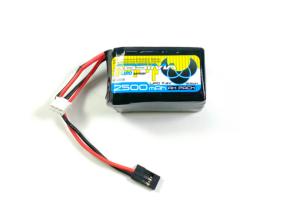 Absima Batterie Lipo Hump 7.4V 2500mah JR Réception 4110006