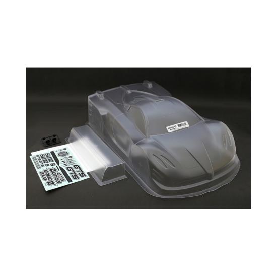 CARROSSERIE 1/8E GT5 ZONDA ÉP:0.7MM AVEC AILERON NON-PEINTE BLITZ