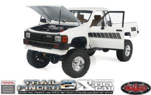RC4WD Trail Finder 2 LWB avec carrosserie blanche 1987 Toyota Xtracab RC4WD RC4ZRTR0064 