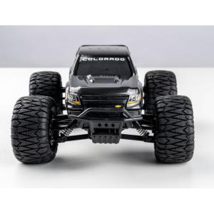 FMS 1/24 Chevrolet Colorado FMT24 Monster truck RTR car kit - BlackFMS12421BDRTR-BK  