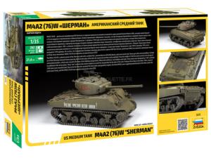 M4A2 Sherman 1/35 - Zvezda 3645