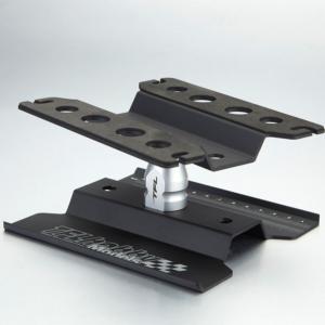 TFL Stand pour voiture RC 1/10 rotatif noir anodisé