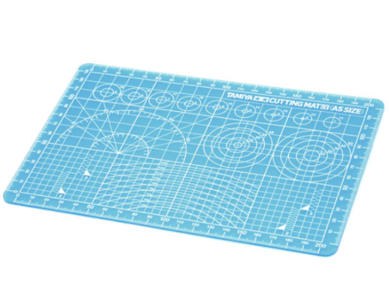 Tamiya TAPIS DE COUPE A (A5/BLEU) 74142