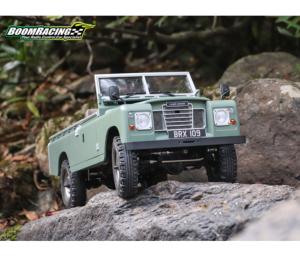 Kit carrosserie rigide Land Rover® Series III 109 Pickup 1/10 BOOM RACING BRX02300
