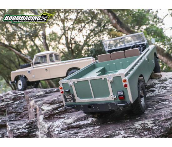 Kit carrosserie rigide Land Rover® Series III 109 Pickup 1/10 BOOM RACING BRX02300