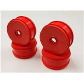 Jantes Kyosho Inferno MP9-MP10 (4) Rouge