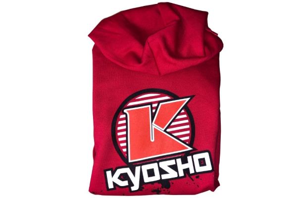 Kyosho SWEAT CAPUCHE K-CIRCLE ROUGE (4XL)