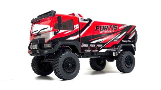 Hobby plus Camion de rallye brushless 1:18 DKR-4 Fortis RTR - Rouge HBP1810820-RD