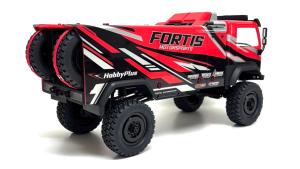 Hobby plus Camion de rallye brushless 1:18 DKR-4 Fortis RTR - Rouge HBP1810820-RD