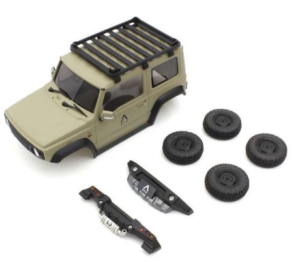 Carrosserie APIO Jimny TS4 Khaki Mini-Z 4X4 MX01