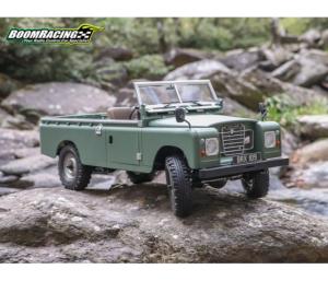 Kit carrosserie rigide Land Rover® Series III 109 Pickup 1/10 BOOM RACING BRX02300