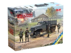 Icm maquette militaire 35588 G7107 en service allemand avec l'infanterie 1/35