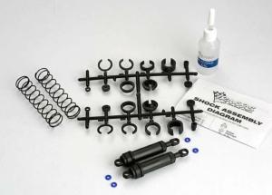 Traxxas AMORTISSEURS ARR. NOIRS COMPLETS (X2) 3762