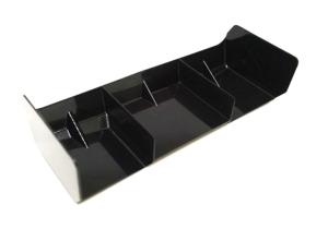 BETA - Aileron TT 1/8 prédécoupé noir - NBE1002