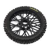 Dunlop MX53 Front Tire Mounted Black: Promoto-MX