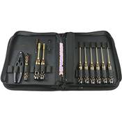 TROUSSE A OUTILS BUGGY 1/10 BLACK GOLDEN (12pcs)