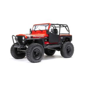 SCX10 III Jeep CJ-7 4WD 1/10 Brushed RTR, Rouge