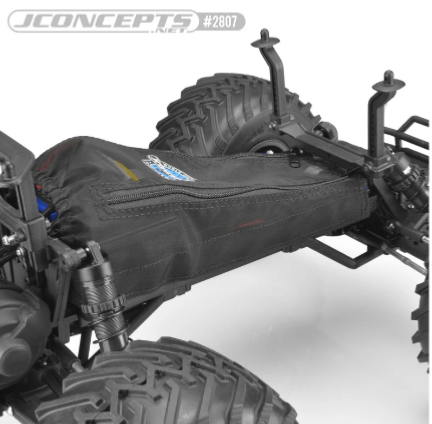 JConcepts Housse de Protection de Châssis Noir Stampede 2807
