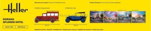 HELLER kit Diorama Splendid Hotel 1/24 -  52330