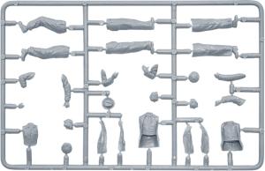 MiniArt 38037 French Civilians 30-40s. (resin heads)