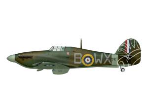 ARMA HOBBY MAQUETTE AVION 40007 HURRICANE MK IIB 1/48