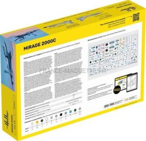 HELLER STARTER KIT MIRAGE 2000 C 1/48  56426