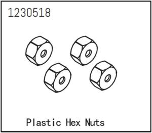 Absima écrou hexagonal (4) 1230518