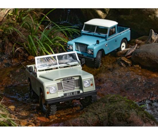 Kit carrosserie rigide Land Rover® Series III 88 Pickup 1/10 BOOM RACING BRX02600