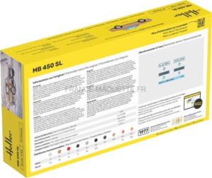 HELLER MB 450 SL 1/43 - Heller 80171