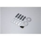 Aileron 1:8 Nylon Kyosho Inferno MP9-MP10 - Noir