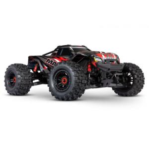 Traxxas WideMAXX Rouge 4WD Brushless TQi TSM RTR 89086-4-RED