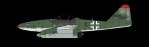 AIRFIX MESSERSCHMITT Me262A-1a/2a 1:72 . AO3090A