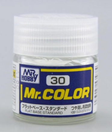 MR. HOBBY C30 MR. COLOR (10 ML) FLAT BASE 