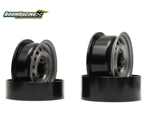 BOOM RACING Jantes CNC Beadlock (2 pièces) BRW780910F/UN
