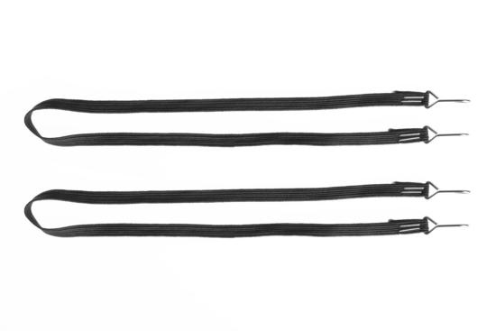 KAVAN Corde de remorquage avec crochet (Noir, 2 pièces) pour RC CRAWLER 1/10 KAV52.1.208