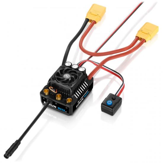 Hobbywing Ezrun MAX8 G2 contrôleur Sensorless 160 Amp, 3-6s LiPo, BEC 6A