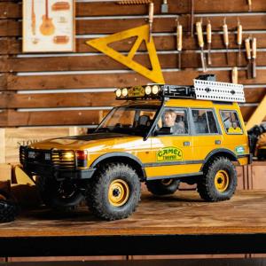 FMS 1/10 Land Rover Discovery FCX10 RTR Jaune (Précommande)