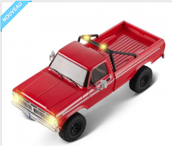 FMS 1/18 FORD F-100 FCX18II RTR car Kit - Rouge  FMS118L01BD-RD