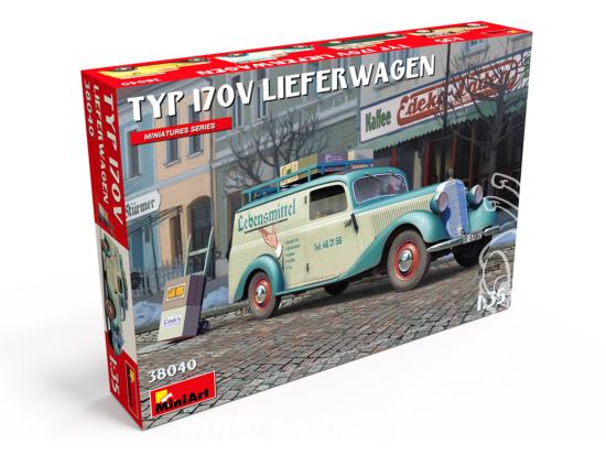 MINI ART MAQUETTE MILITAIRE 38040 VANS TYPE 170V 