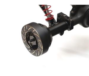 Blocs de poids en laiton de grande taille 23 g pour base de poids d'essieu PHAT™ BRX70/BRX80/BRX90 (2) BOOM RACING BRLC7091