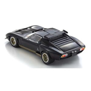 Kyosho Diecast Lamborghini Miura SVR 1970 Noir et Or 1/43 KS03203BKG