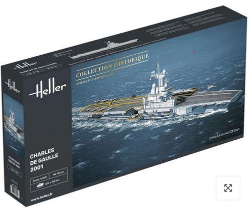 Heller81072 Charles de Gaulle 1/400