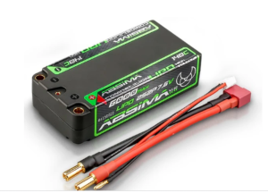 Absima Batterie Lipo Shorty HV 7.6V 6000mAh 140C REF 4150022