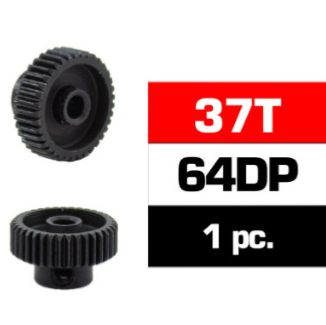 Ultimate Racing HSS STEEL 64DP PINION GEAR 37T W/3.17mm BORE - UR4316-37