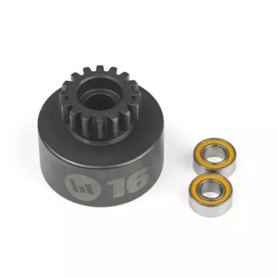 Hobbytech Cloche d'embrayage16 dents + 2 roulements à billes  HT-560226